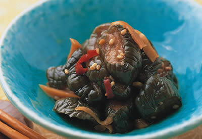 キュウリのしょうゆ漬け