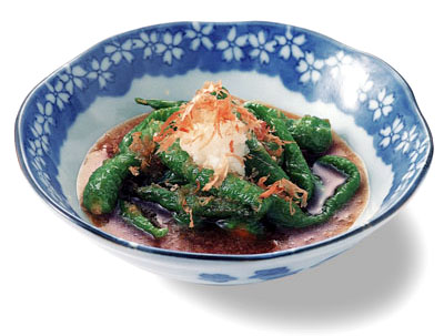 伏見とうがらしのみぞれあえ