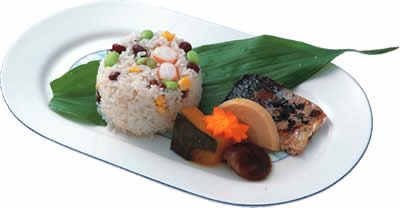 久美浜の枝豆彩りご飯