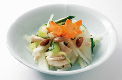 梨のみぞれ和え