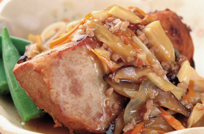 親イモのあんかけ