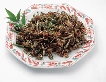 黒豆の甘辛じゃこ豆