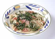 春菊のクリームうどん