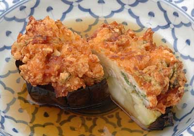 賀茂なすの旨揚げだし