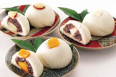 やまのいもの小麦まんじゅう