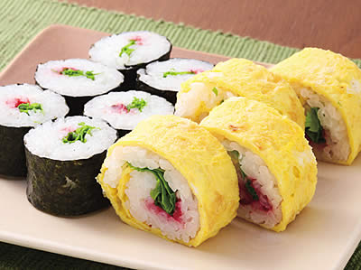 梅かつおの細巻