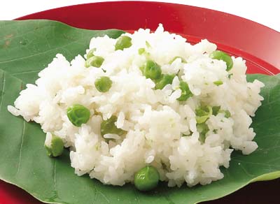 えんどうご飯
