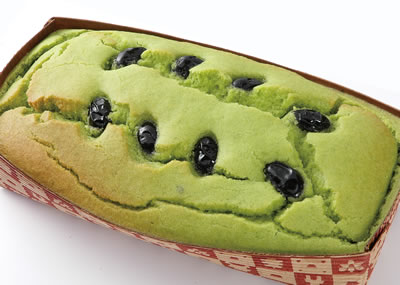 丹波高原ねぎと黒豆のパウンドケーキ