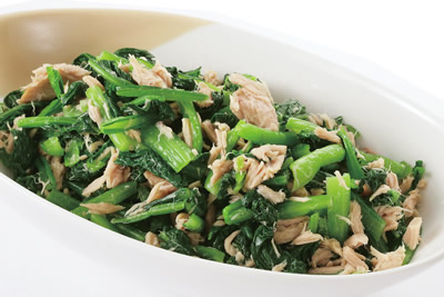 小松菜のツナ和え