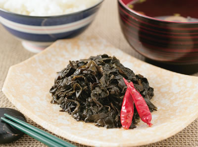 ピーマンの葉の煮物