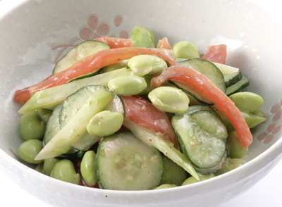 紫ずきんのサラダ