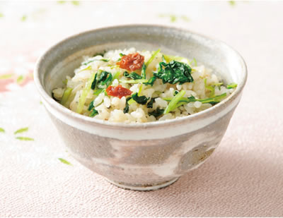 京壬生菜ごはん