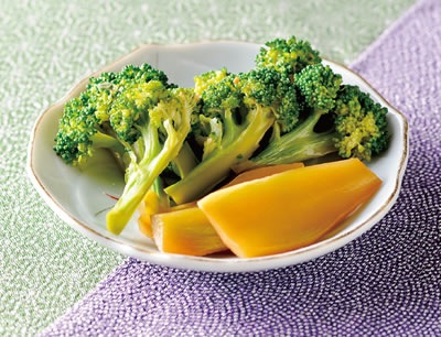 ブロッコリーのみそ漬け