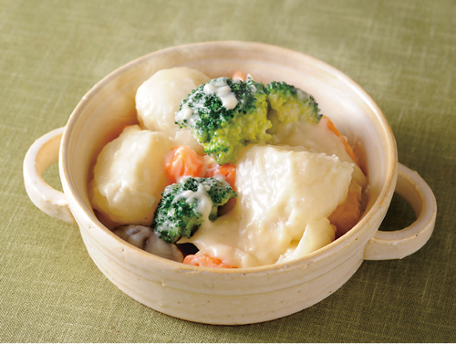 小カブのみそ入りクリーム煮