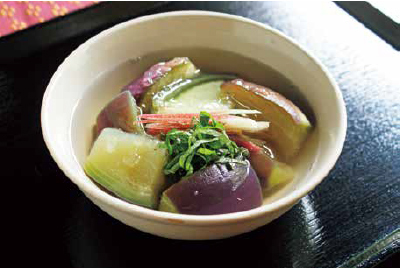 冷やし賀茂なす