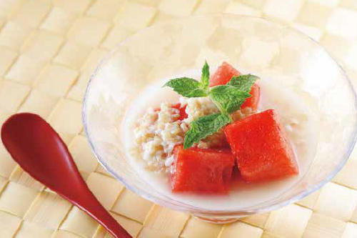 甘酒スイカ