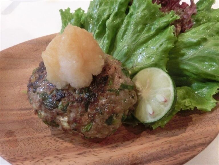 九条ねぎハンバーグ