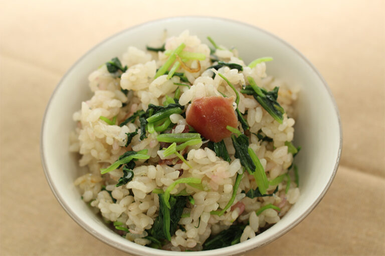 京壬生菜ごはん