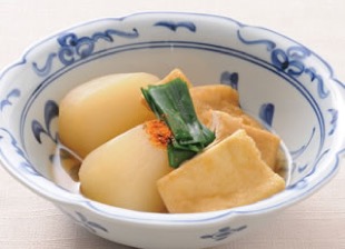 聖護院だいこんとお揚げのたいたん