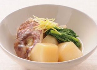 聖護院かぶと鯛の煮物（鯛かぶら）