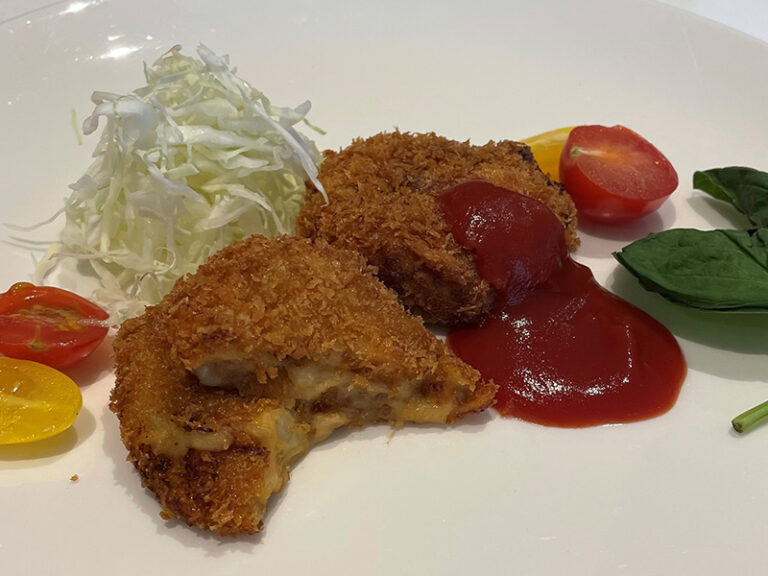 最優秀賞　京都の牛乳、万願寺甘とう入りイタリアンコロッケ