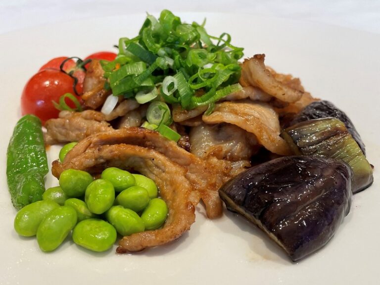 優秀賞　パンチがきいた！豚肉の生姜味噌焼き