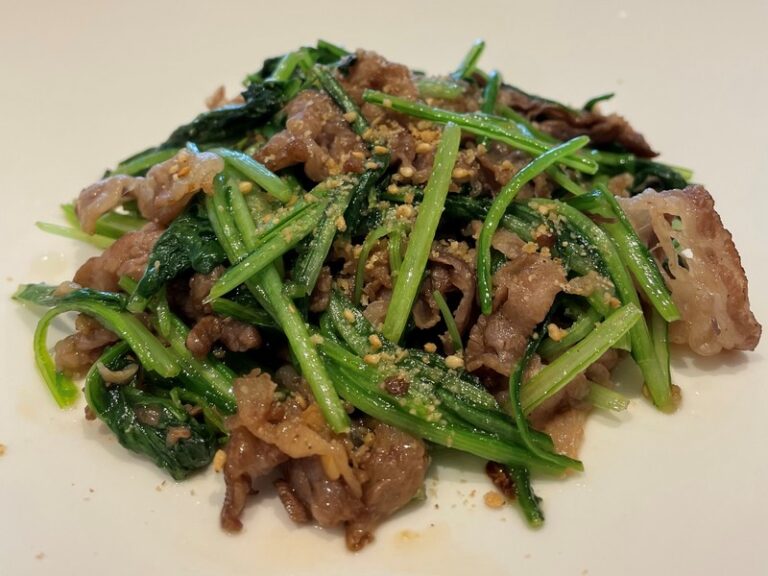 優秀賞　台湾風　ごはんが進む空心菜