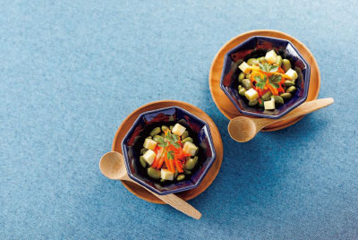 紫ずきんとニンジンのサラダ